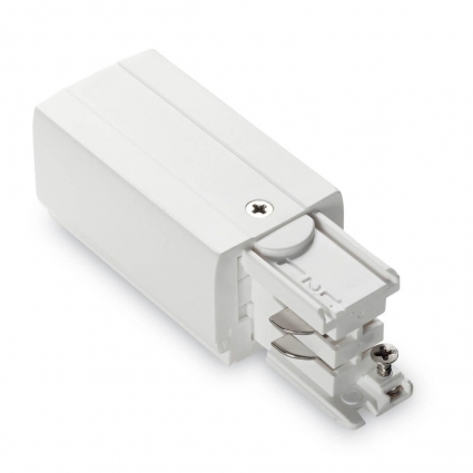 Питание левый Ideal Lux Link Trimless Main Connect Le Wh On-Off 169583 в современном стиле, цвет белый