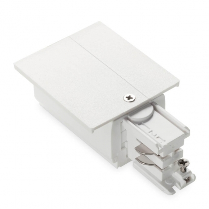 Питание правый Ideal Lux Link Trim Main Connector Right Wh On-Off 188058 в современном стиле, цвет белый