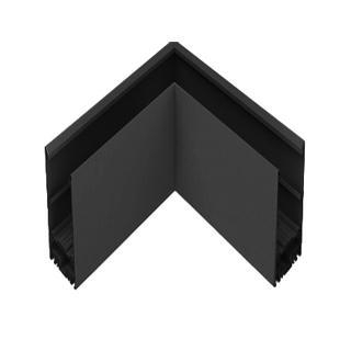 Коннектор L-образный для магнитного шинопровода Arlight Mag-Con-2538-L90 033247 в современном стиле, цвет черный