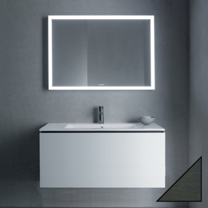 Мебель для ванной Duravit L-Cube LC6142 103 коричневая сосна матовая, с ящиками