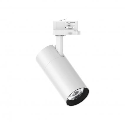 Трековый светодиодный светильник Ideal Lux Quick 28W CRI90 30 4000K WH On-Off 222677 в современном стиле, цвет белый