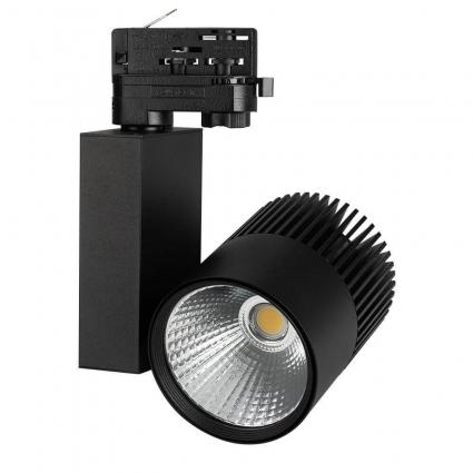 Трековый светодиодный светильник Arlight LGD-Ares-4TR-R100-40W Day4000 025537 в современном стиле, цвет черный