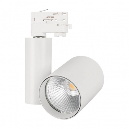 Трековый светодиодный светильник Arlight LGD-Shop-4TR-R100-40W Day4000 025398 в современном стиле, цвет белый