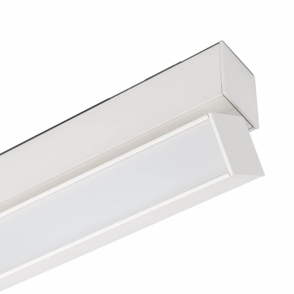 Трековый светодиодный светильник Arlight Mag-Flat-Fold-45-S205-6W Day4000 026986 в современном стиле, цвет белый
