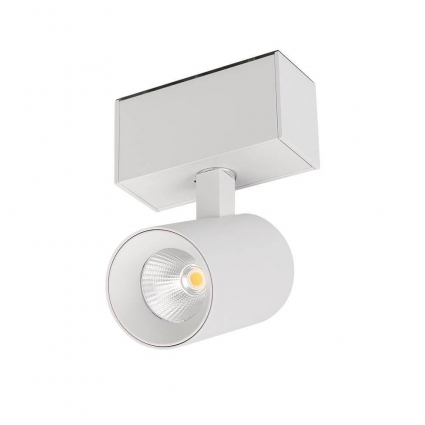 Трековый светодиодный светильник Arlight Mag-Spot-45-R85-7W Warm3000 026964 в современном стиле, цвет белый
