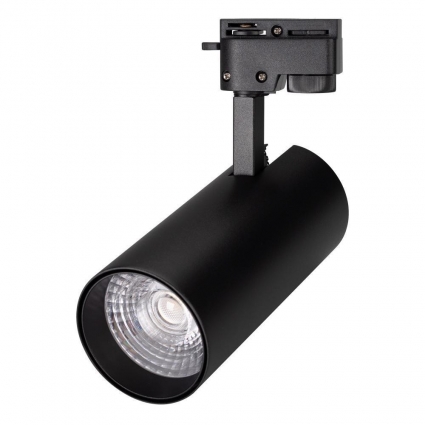 Трековый светодиодный светильник Arlight LGD-Gera-2TR-R74-20W Day4000 025943(1) в современном стиле, цвет черный