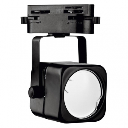 Трековый светильник Volpe UBL-Q320 GU10 Black UL-00007422 в современном стиле, цвет черный