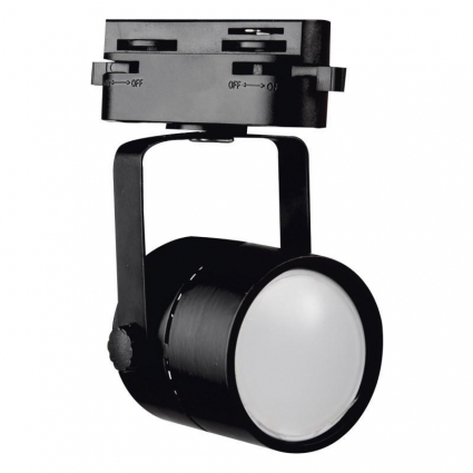 Трековый светильник Volpe UBL-Q321 GU10 Black UL-00007424 в современном стиле, цвет черный