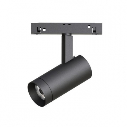 Трековый светодиодный светильник для магнитного шинопровода Arlight Mag-Orient-Spot-R45-12W Day4000 033625 в современном стиле, цвет черный