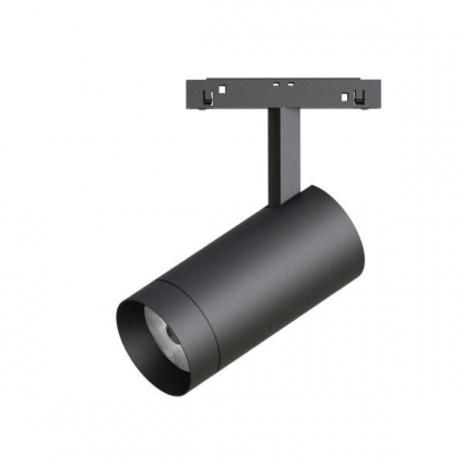 Трековый светодиодный светильник для магнитного шинопровода Arlight Mag-Orient-Spot-R65-20W Day4000 033628 в современном стиле, цвет черный