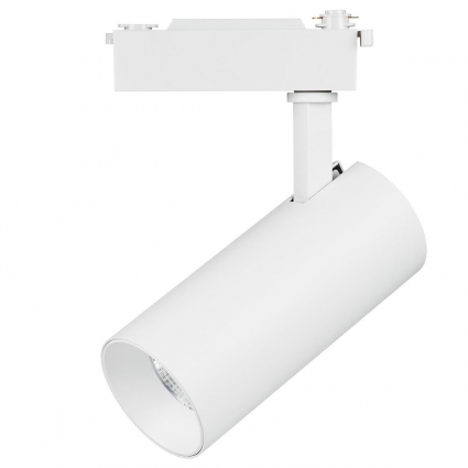Трековый светодиодный светильник Lightstar Fuoco Led 218236 в стиле Хай-тек, цвет белый