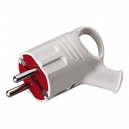 Вилка Mono Electric Accessories с/з 170-010002-808 цвет белый