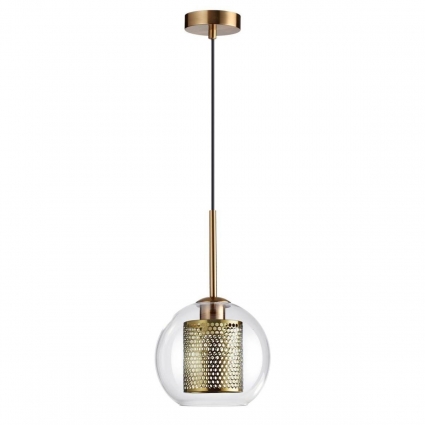 Подвесной светильник Odeon Light Clocky 4939/1 в современном стиле, цвет бронза