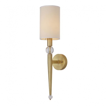 Бра Newport 3521/A small brass без абажуров М0065086 цвет латунь, мощность 60 Вт