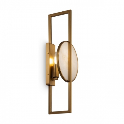 Бра Maytoni Marmo MOD099WL-01G в стиле модерн, цвет золотой, мощность 40 Вт