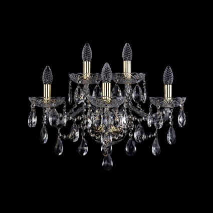 Бра Bohemia Ivele 1415B/3+2/200/XL G в классическом стиле, цвет золотой