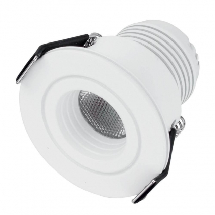 Мебельный светодиодный светильник Arlight LTM-R45WH 3W Warm White 30deg 015398 в современном стиле, цвет белый