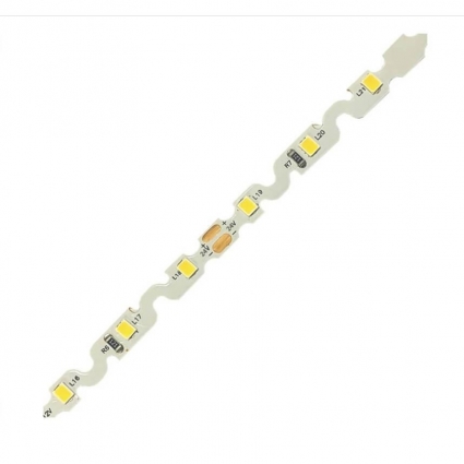 Светодиодная лента Apeyron 5W/m 60LED/m 2835SMD теплый белый 5M 00-349 цвет белый, мощность 25 Вт