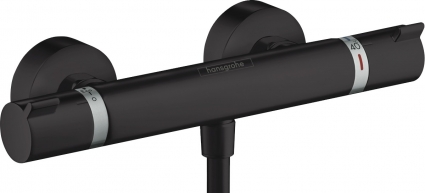 Термостат Hansgrohe Ecostat Comfort 13116670 для душа, матовый черный, термостат
