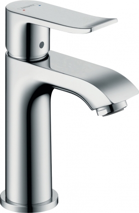 Смеситель Hansgrohe Metris 31186000 для раковины однорычажный, хром