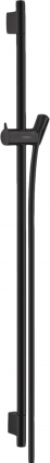 Душевая штанга Hansgrohe Unica 28631670 90 см, матовая черная, цвет черный