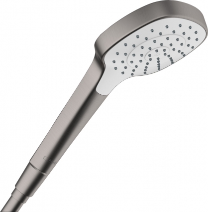 Душевая лейка Hansgrohe Croma E 26814340 шлифованный черный хром штанга 23.6 см,  в современном стиле