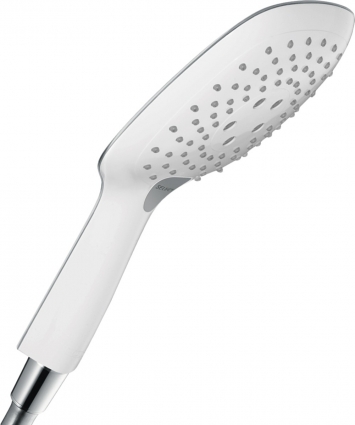 Душевая лейка Hansgrohe Raindance Select E 26551400 белый, хром, 3 режима