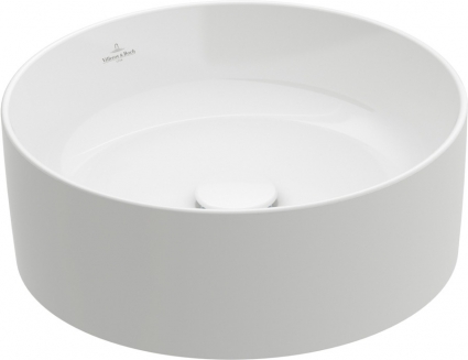 Раковина Villeroy & Boch Collaro 4A1840R1 альпийский белый круглая,  в современном стиле