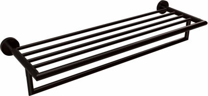 Полка Bemeta Dark 104219070 цвет черный, подвесная