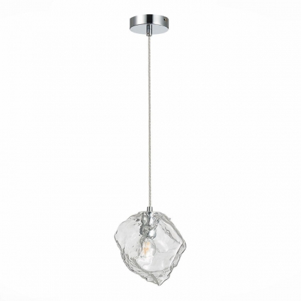 Подвесной светильник ST Luce Portici SL1175.103.01 цвет хром, мощность 40 Вт