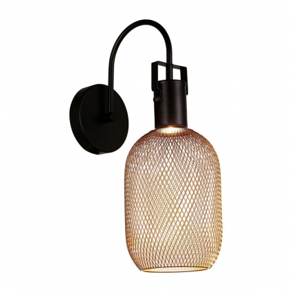 Бра Moderli Alina V2800-1W в стиле лофт, цвет черный, мощность 50 Вт