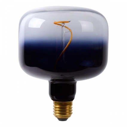 Лампа светодиодная филаментная диммируемая Lucide E27 4W 2700K черная 49051/04/30 цвет черный