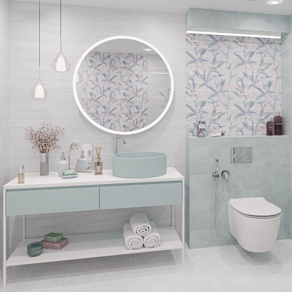 Коллекция плитки Global Tile Affresco цветы