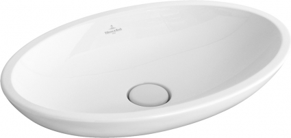 Раковина Villeroy & Boch Loop & friends 51511101 альпийский белый овальная,  в современном стиле