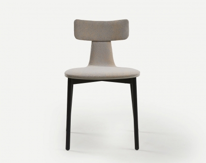 Стул Sancal Silla40 серого цвета 45x46x78 см,  стиль современный