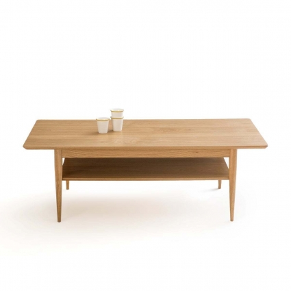 Журнальный столик La Redoute Lussan с двумя столешницами, 120x60x40 см,  стиль скандинавский