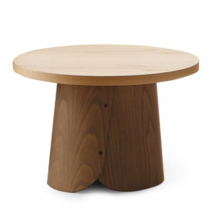 Журнальный столик Sancal Tab коричневого цвета 50x50x45 см,  стиль современный
