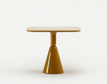 Обеденный стол Sancal Pion из массива кленового дерева 90x90x74 см,  стиль современный