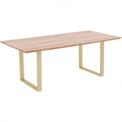 Стол KARE DESIGN Symphony со столешницей из акации 180x90x76 см,  стиль современный
