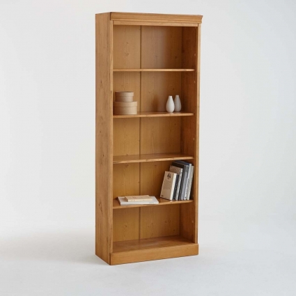 Книжный шкаф La Redoute Authentic Style бежевого цвета 80x36x200 см,  стиль классический