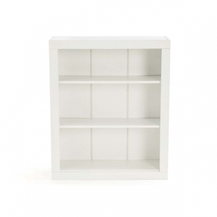 Стеллаж книжный La Redoute Everett белого цвета 83x30x100 см,  стиль скандинавский