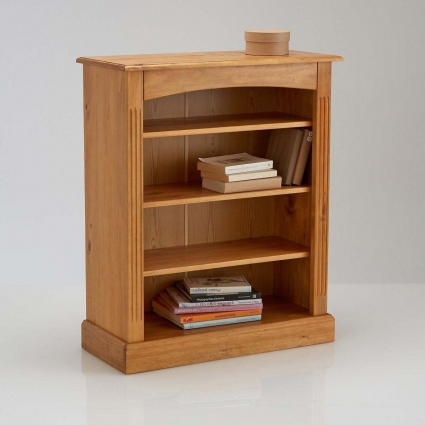 Шкаф-библиотека La Redoute Authentic Style из массива сосны 81x36x98 см,  стиль скандинавский