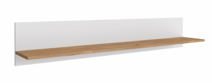 Полка Compass Ирма бежевого цвета 140x25x23 см,  стиль скандинавский