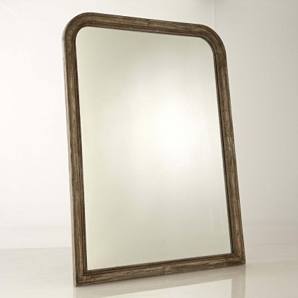 Настенное зеркало La Redoute Afsan 90х120 из массива мангового дерева 90x2x120 см,  стиль классический