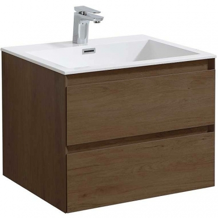 Тумба для комплекта Vincea Luka VMC-1L600TO подвесная T.Oak с ящиками,  в современном стиле