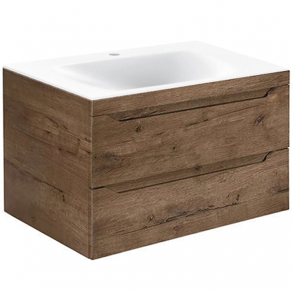 Тумба для комплекта Vincea Fine 80 VMC-2F800VO подвесная V.Oak с ящиками,  в современном стиле