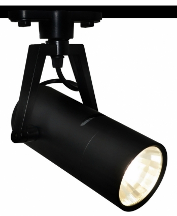 Трековый светильник Arte Lamp Track Lights A6210PL-1BK в стиле Хай-тек, цвет черный