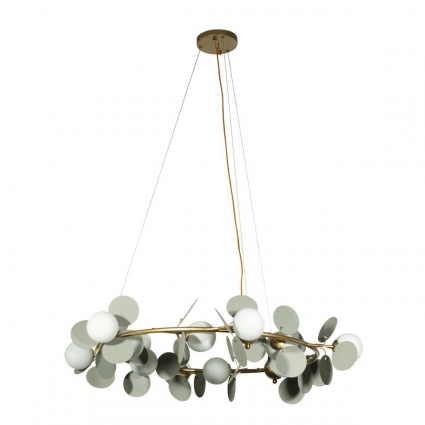 Подвесная люстра Loft IT Matisse 10008/1050 Grey в стиле модерн, цвет белый