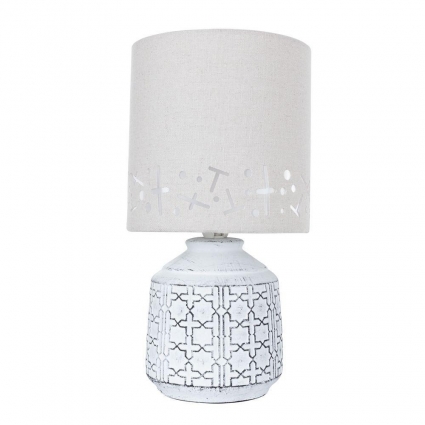 Настольная лампа Arte Lamp Bunda A4007LT-1WH цвет серый