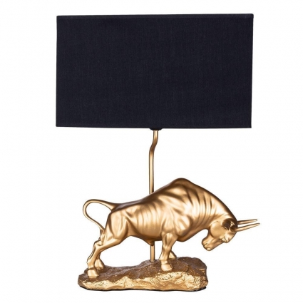Настольная лампа Arte Lamp Iklil A4014LT-1GO в стиле арт-деко, цвет черный
